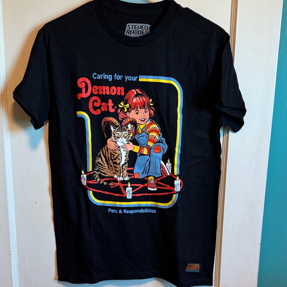 Caring for your demon cat T-Shirt